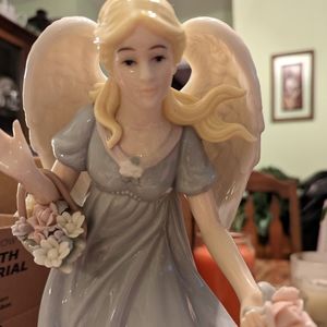 Members Mark Hand Painted Porcelain Angel